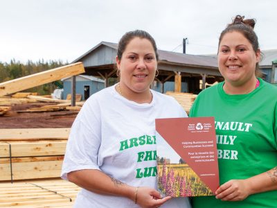 Janine & Janelle Arsenault, Arsenault Family Lumber